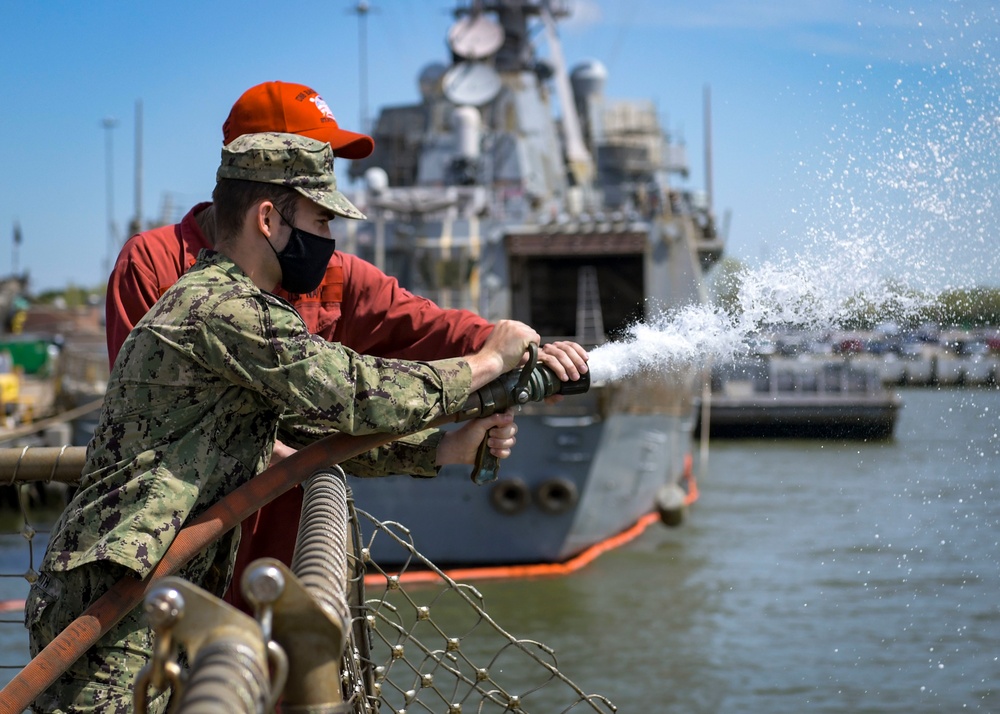 Midshipmen Visit Naval Station Norfolk