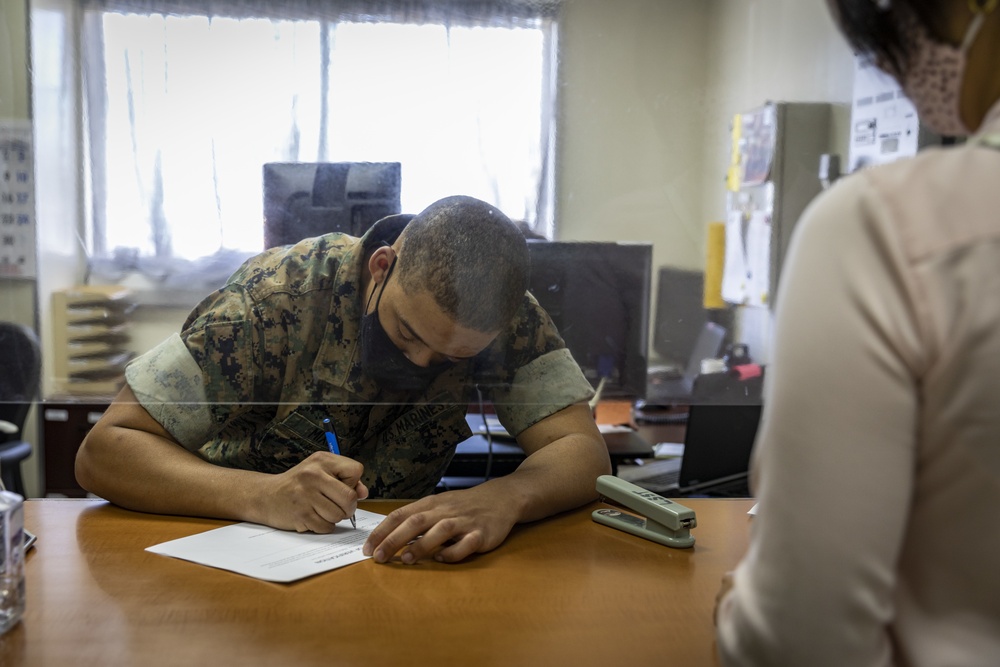 MCAS Iwakuni Legal Support Services Team wins Commandant’s Award for Excellence in Legal Assistance