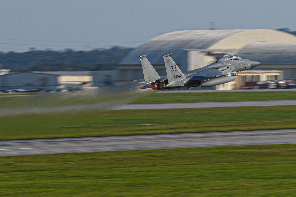 F-15 Take Offs