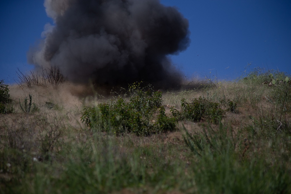 IMC Marines learn to emplace claymores