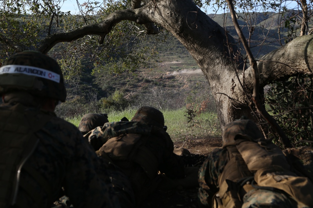 IMC Marines conduct fire, maneuver range