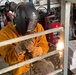 NMCB 11 Welds Gear Rack for Supply on Camp Covington