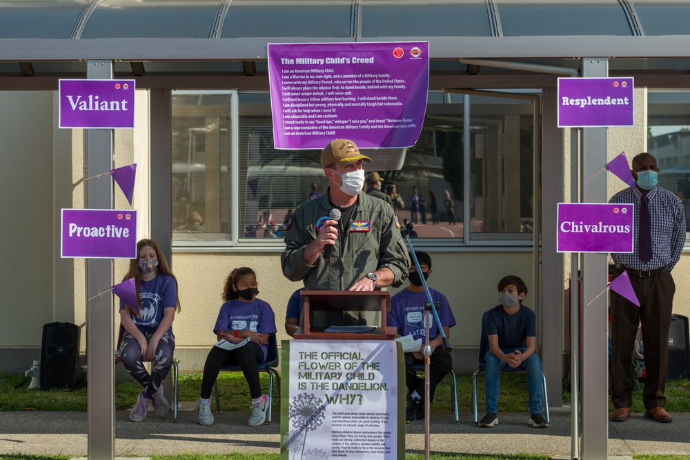 Month of the Military Child Observance Onboard Naval Air Facility Atsugi