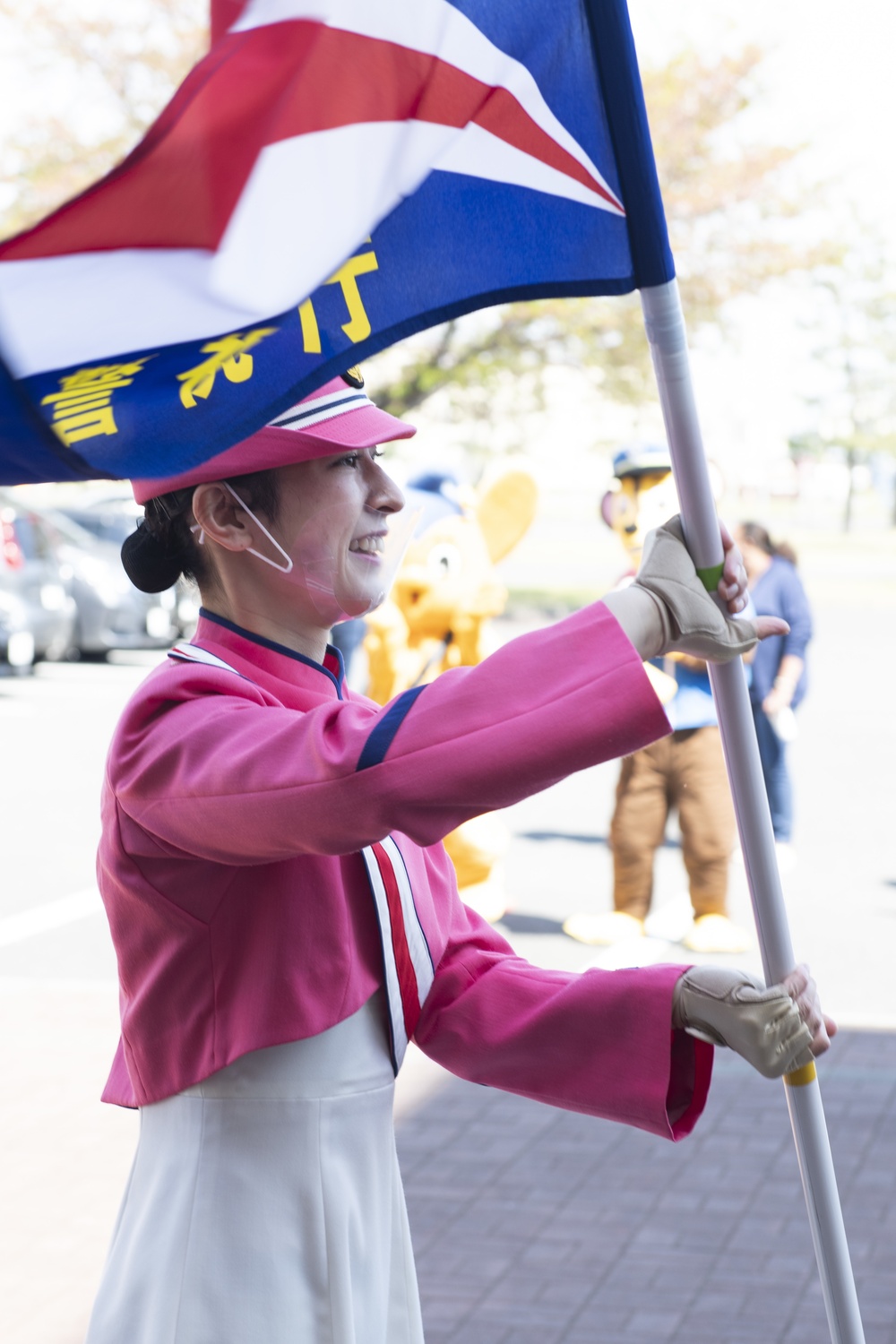 Japanese Police teach traffic safety