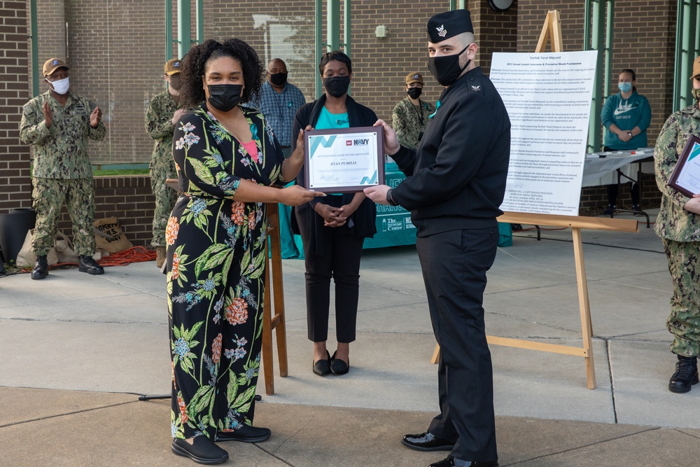 Norfolk Naval Shipyard Hosts Sexual Assault Awareness and Prevention Month Kickoff