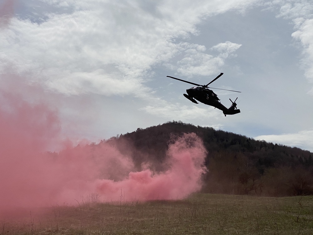 Grizzly Team Executes MEDEVAC Rehearsal