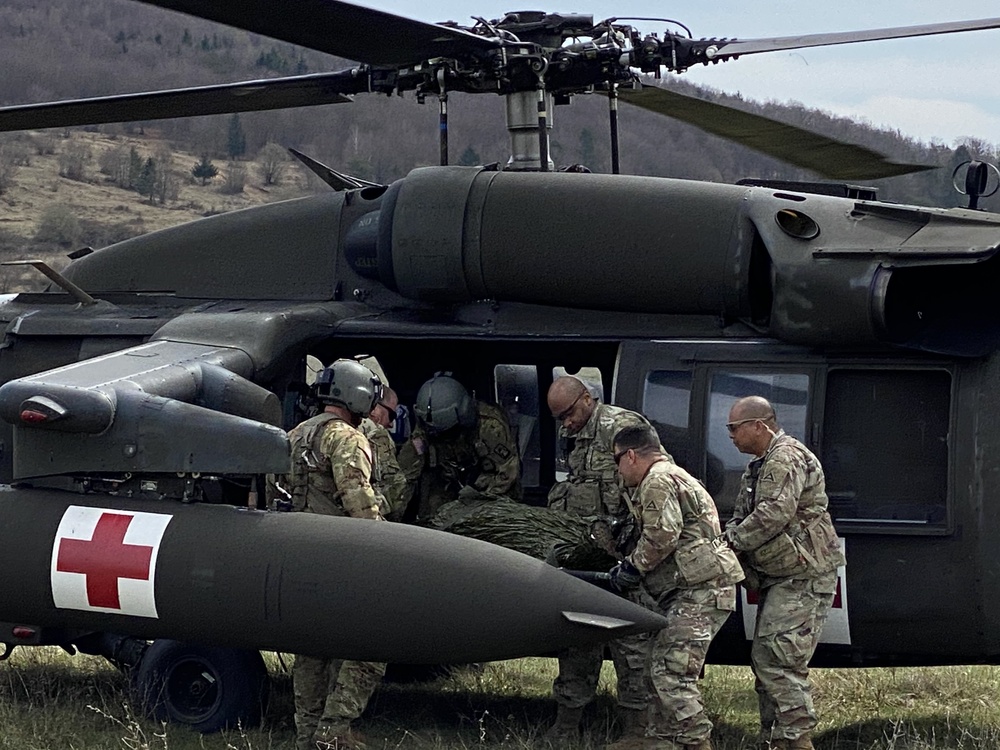 Grizzly Team Executes MEDEVAC Rehearsal