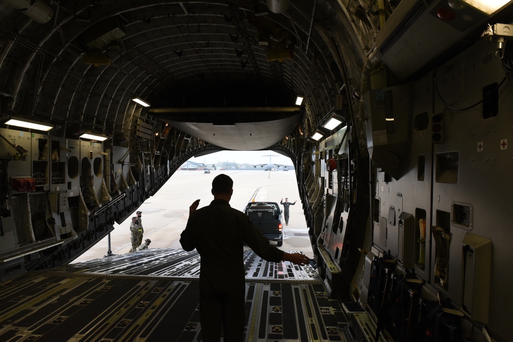 167th Airmen Conduct Ground cargo Loading Exercise