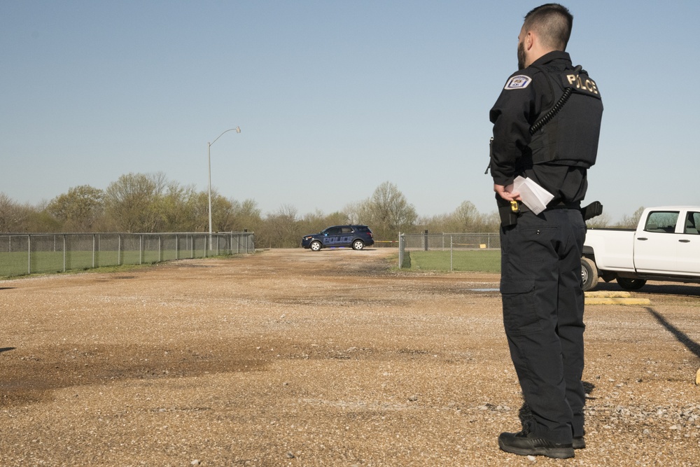 509th and 442nd EOD Integration Training Exercise with local police