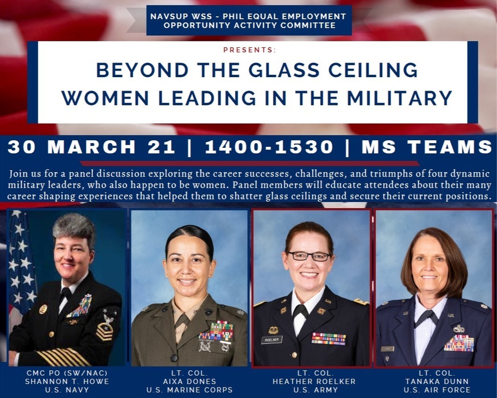 Beyond the Glass Ceiling - Women Leading in the Military Panel Discussion