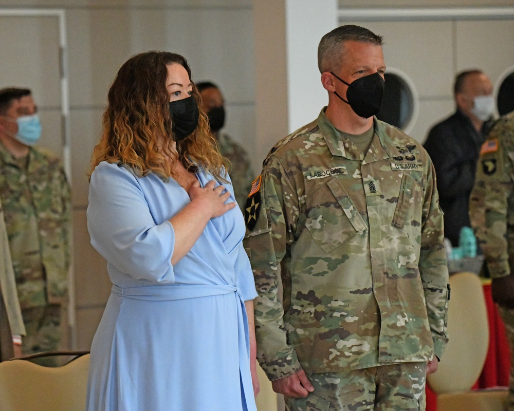 U.S. Army Garrison Rheinland-Pfalz welcomes new Command Sergeant Major