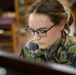 Swiss KFOR soldier plays piano at Bondsteel chapel