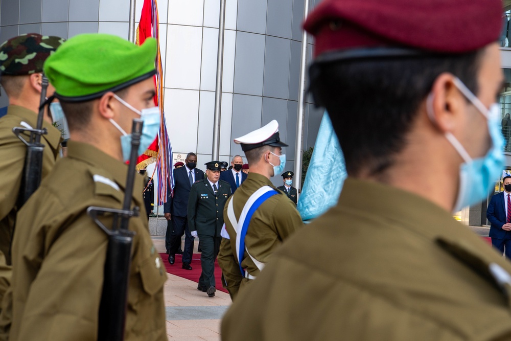 Secretary Austin Visits Israel