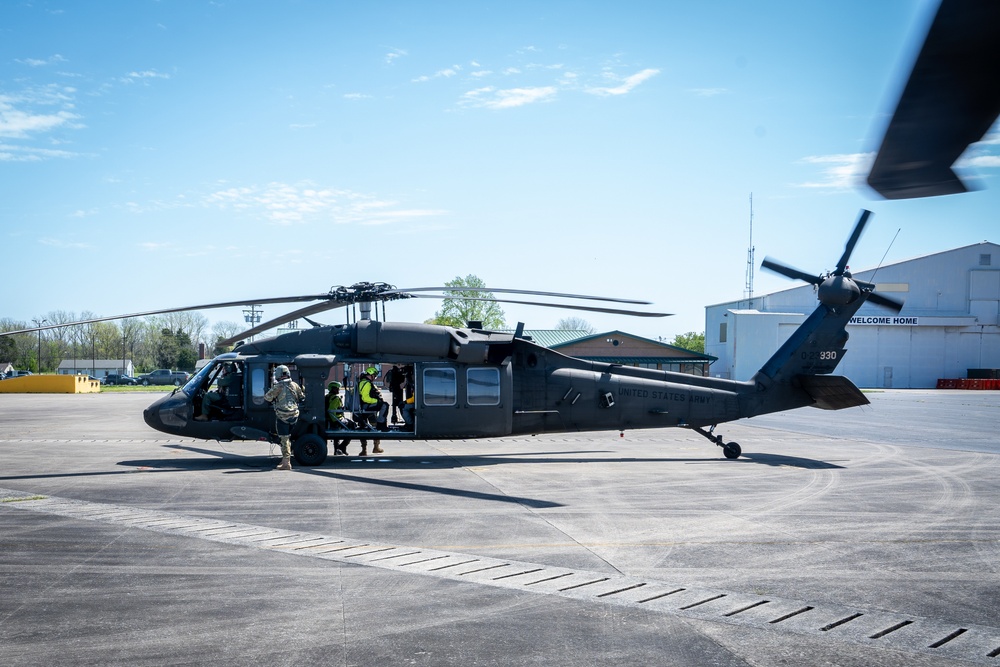 Tennessee National Guard supports water rescue exercise