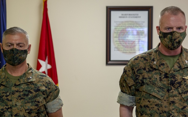 US Marine Corps Forces South Change of Command Ceremony