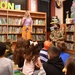 Col. Byrd reads to Glenmore Elementary students