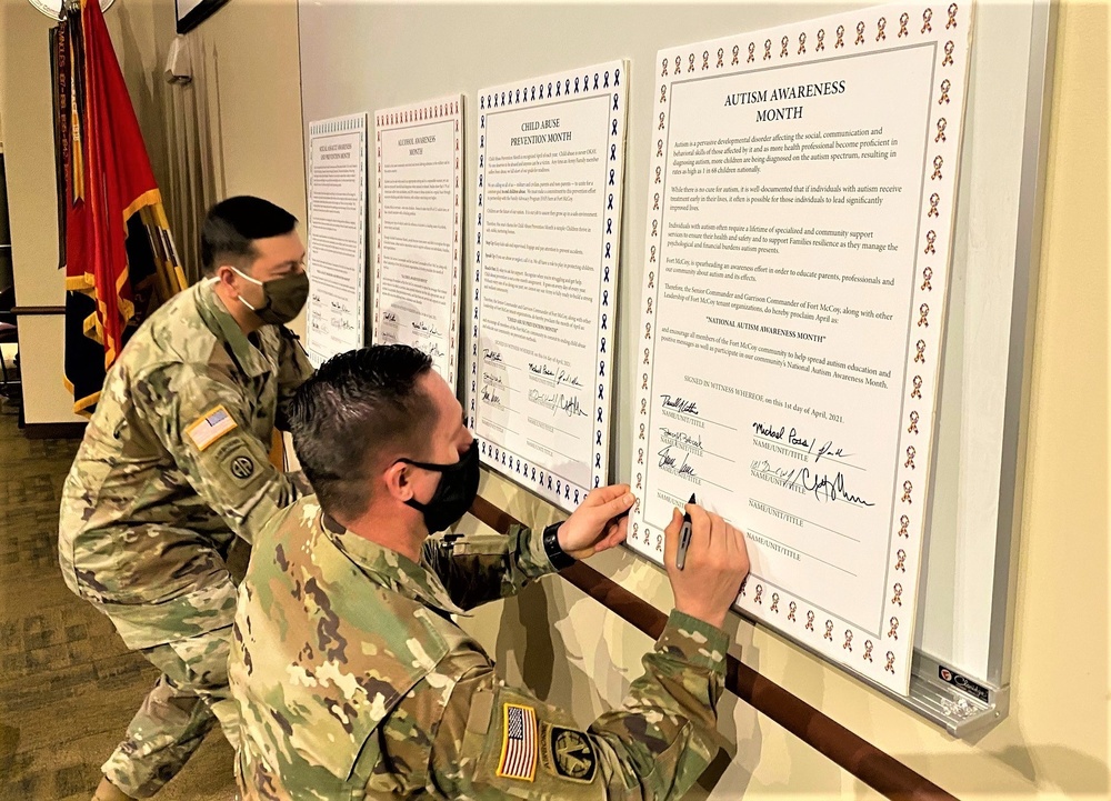 Fort McCoy community tackles serious issues with April awareness months