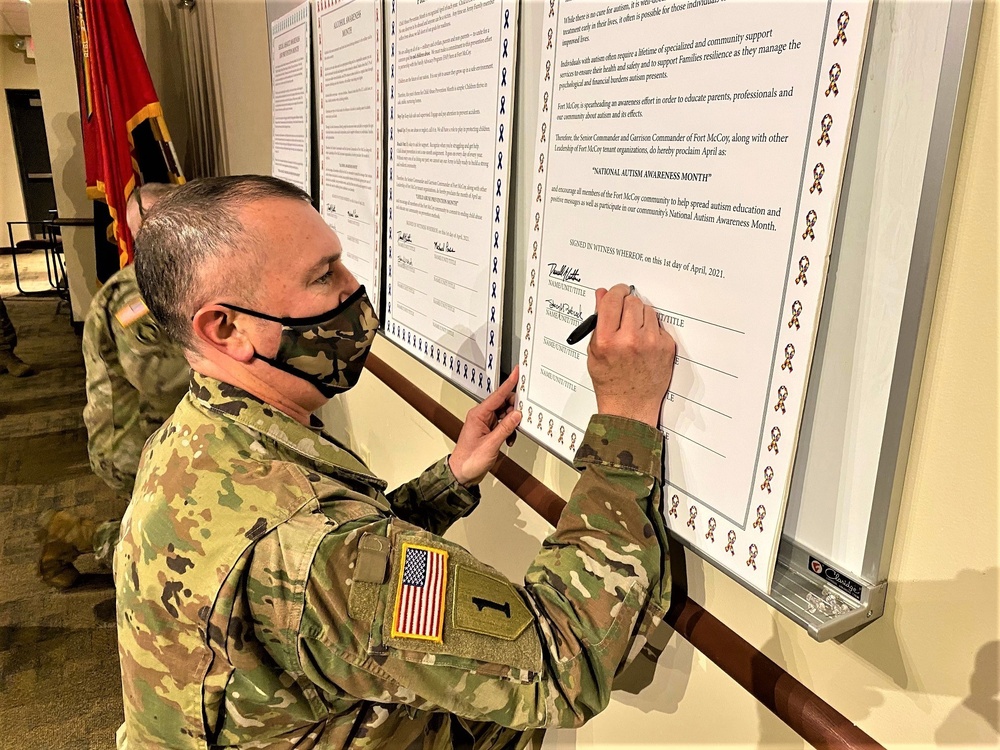 Fort McCoy community tackles serious issues with April awareness months