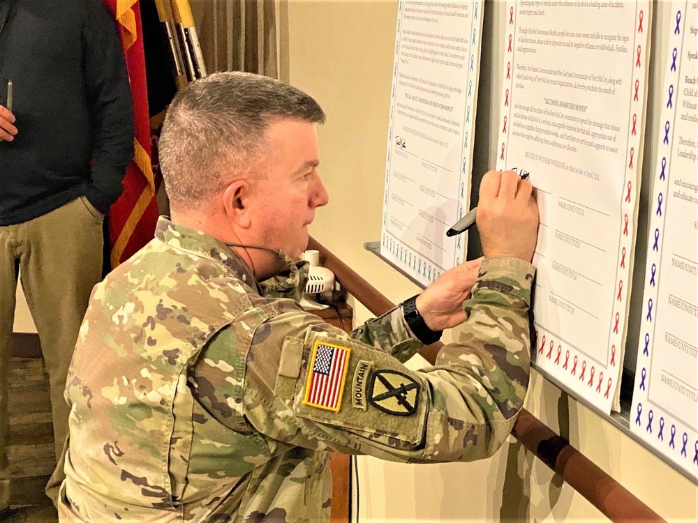 Fort McCoy community tackles serious issues with April awareness months