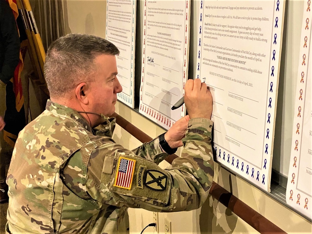 Fort McCoy community tackles serious issues with April awareness months