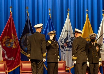 Capt. Aboona Takes Helm of NMRTC Bethesda in Historic Ceremony