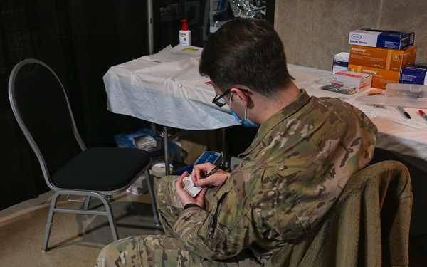 U.S. Air Force Airmen support Ford Field CVC
