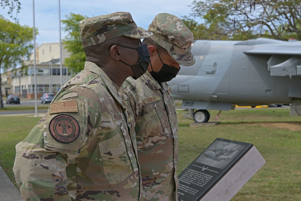 ANG Command Chief visit to the 156th Wing