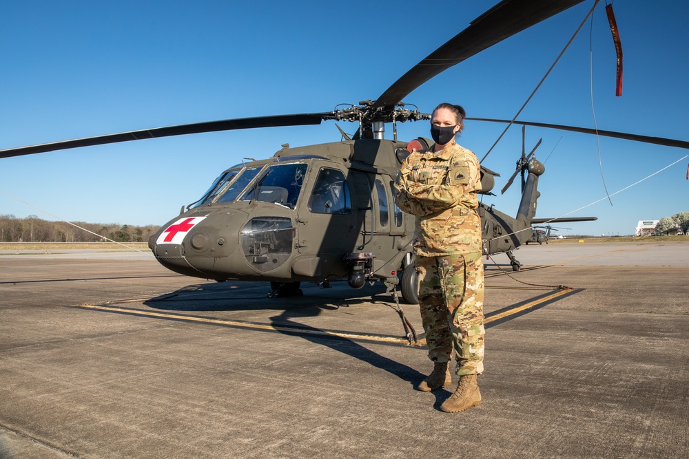 DC Army National Guard aviator flies &quot;Above the Best&quot;