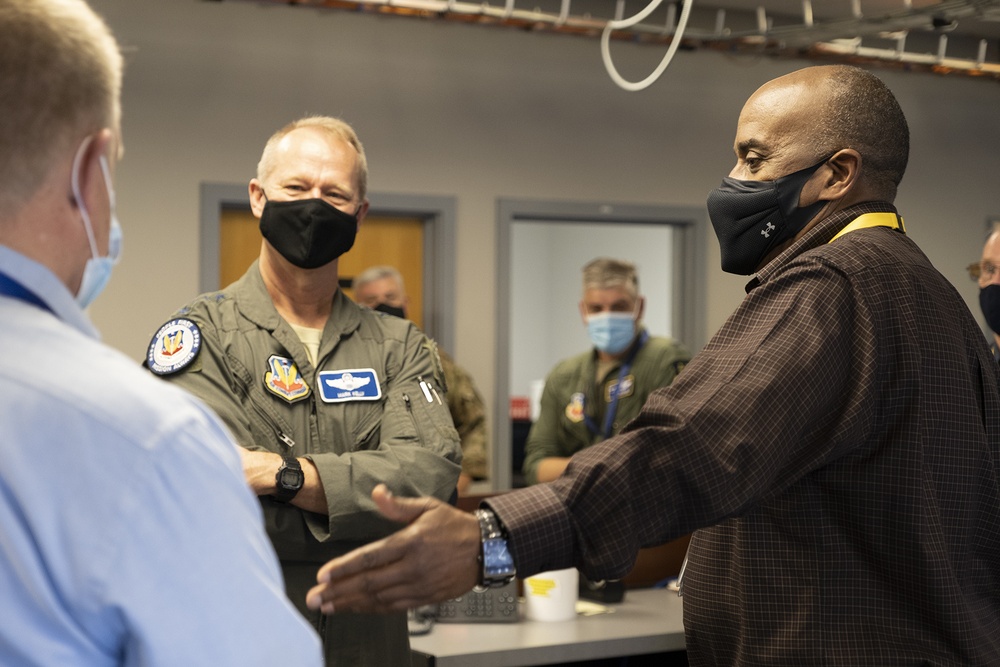 COMACC visits 505th Command and Control Wing during Warfighter Exercise