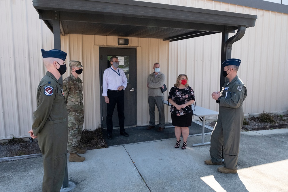 COMACC tours 505th CCW's Advanced Programs