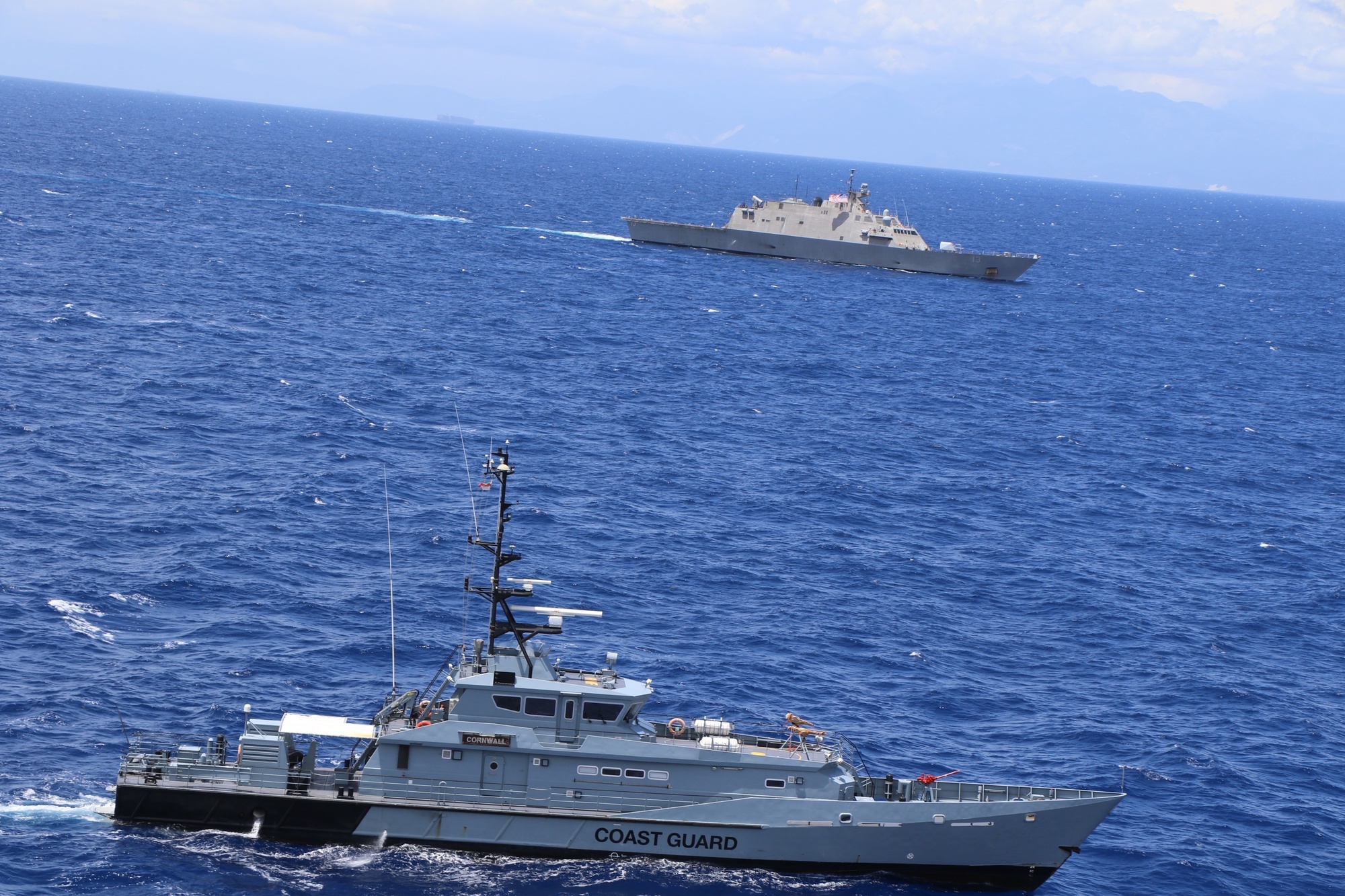 Images - USS Wichita (LCS 13) and Jamaica Defence  - DVIDS