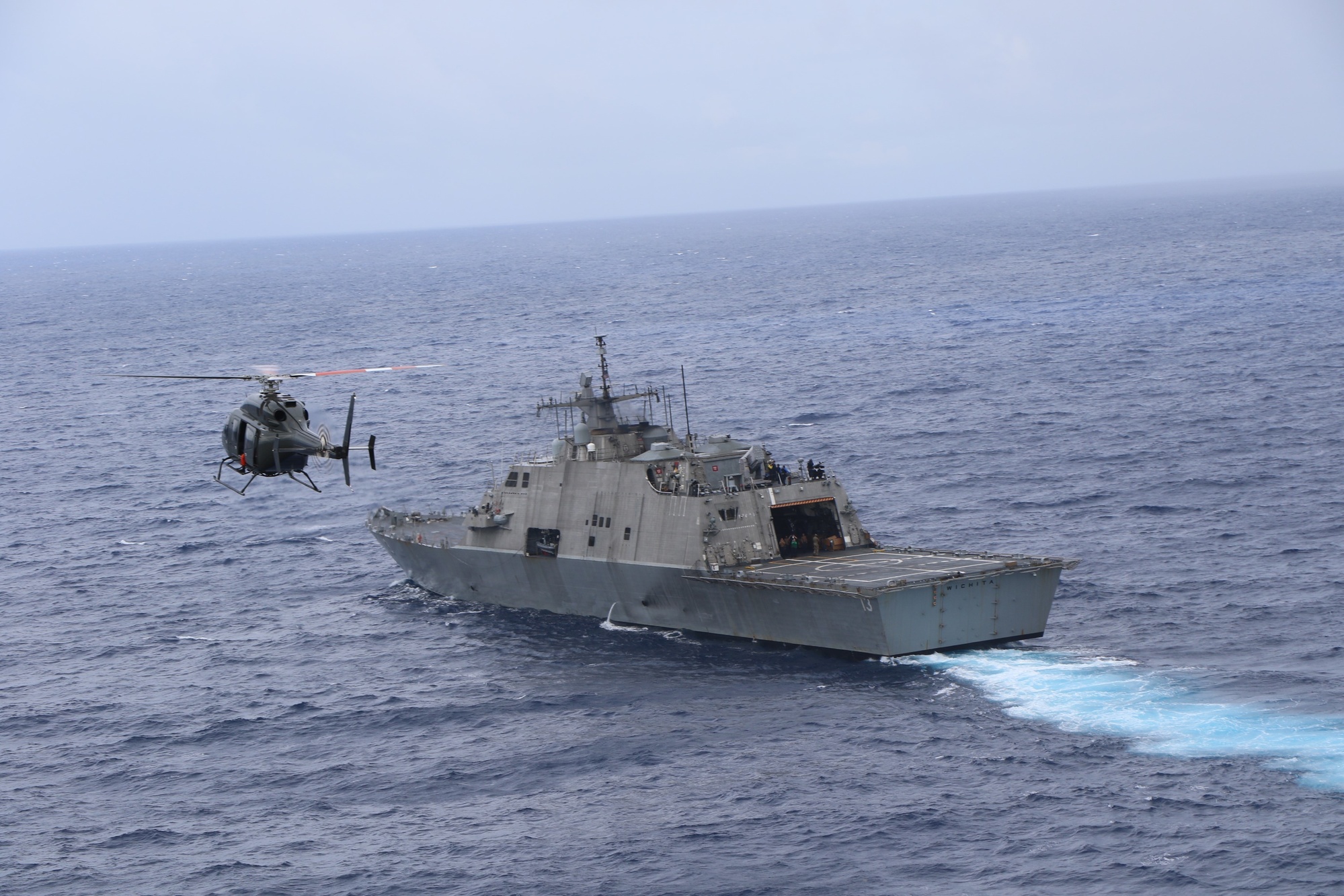 DVIDS - Images - USS Wichita (LCS 13) and Jamaica Defence Force 