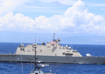 USS Wichita and Jamaican Forces Conduct Live-Fire Exercise