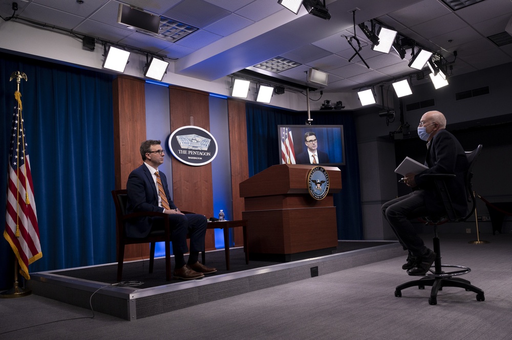 Chair of DOD Climate Working Group Interviewed by DMA