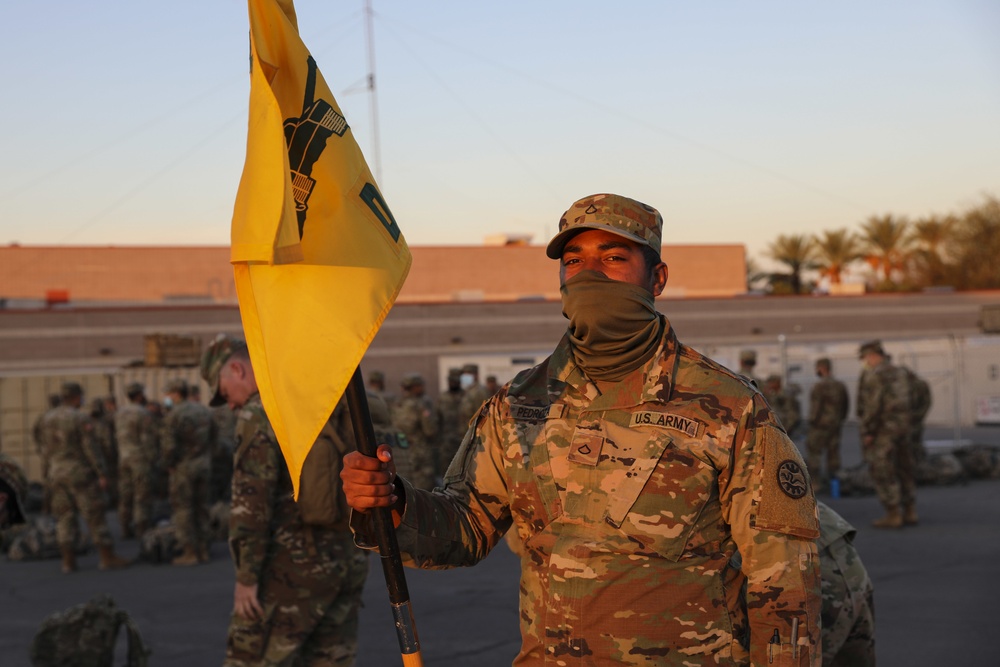 1st Squadron 221st Cavalry rucks for SHARP awareness