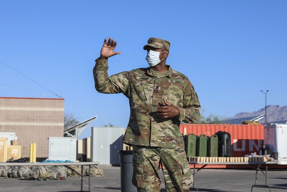 1st Squadron 221st Cavalry rucks for SHARP awareness