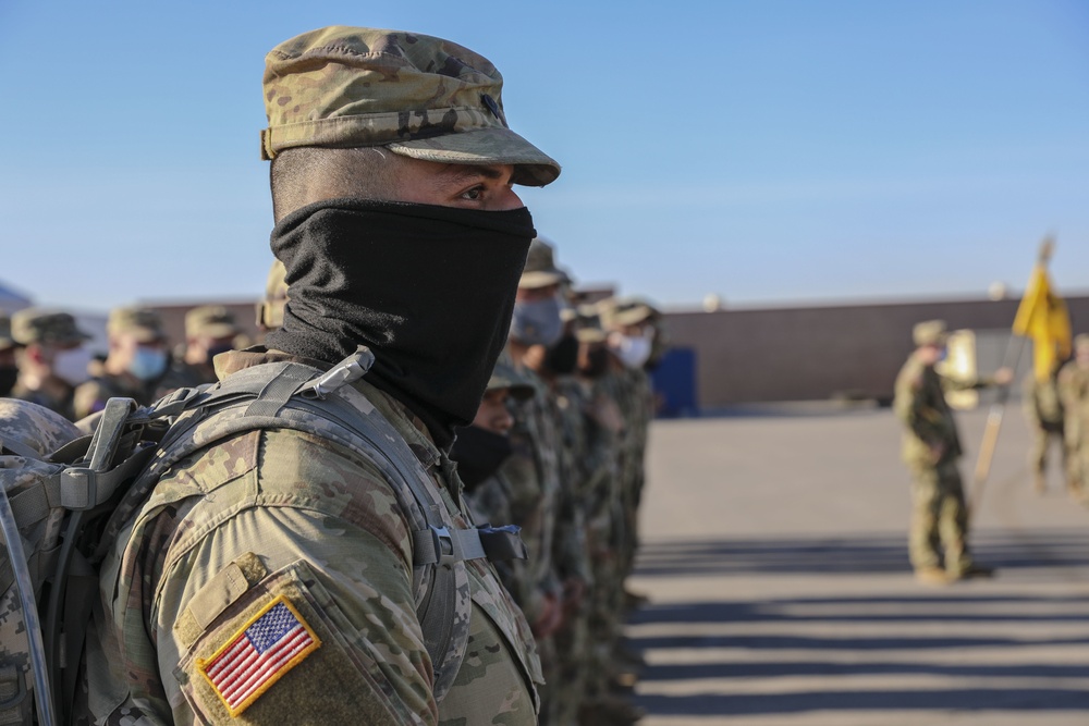 1st Squadron 221st Cavalry rucks for SHARP awareness