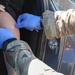 2nd Brigade, 4th Infantry Division Soldiers assist at the Community Vaccination Site in Pueblo, Colorado