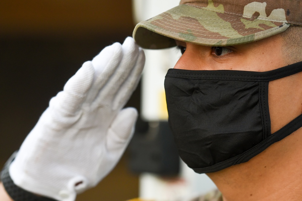 DPAA service members honor the fallen