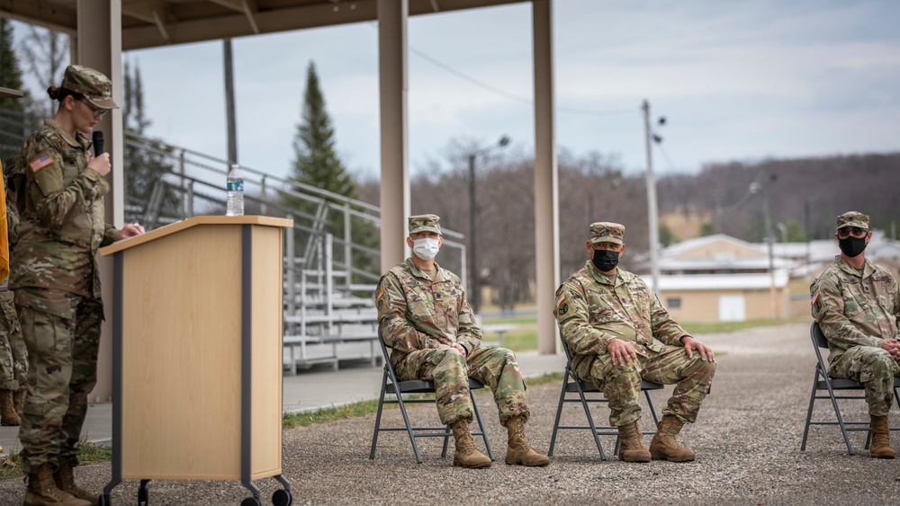 156th Expeditionary Signal Battalion Change of Responsibility Ceremony