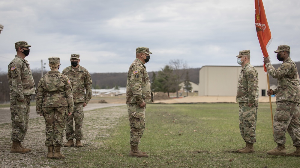 156th Expeditionary Signal Battalion Change of Responsibility Ceremony