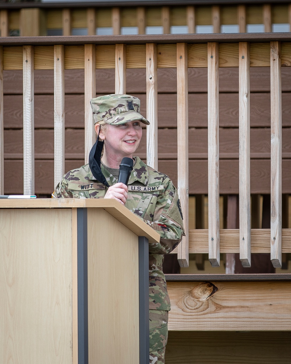 156th Expeditionary Signal Battalion Change of Responsibility Ceremony