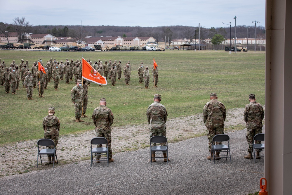 156th Expeditionary Signal Battalion Change of Responsibility Ceremony