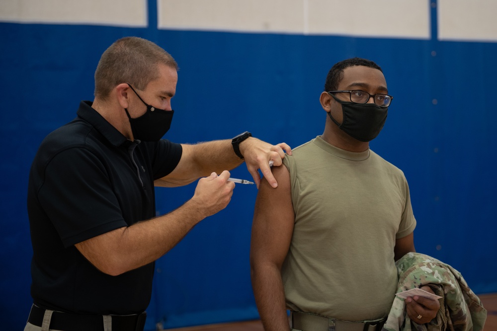 Kadena administers Johnson &amp; Johnson COVID-19 vaccine