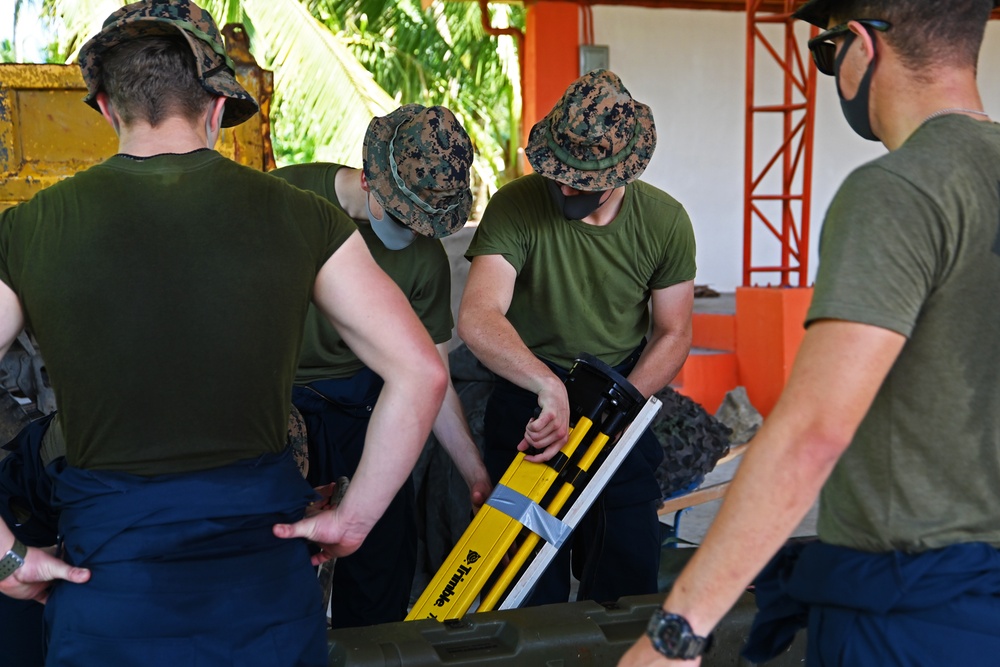 Balikatan 21: Barangay Duhat daycare center build