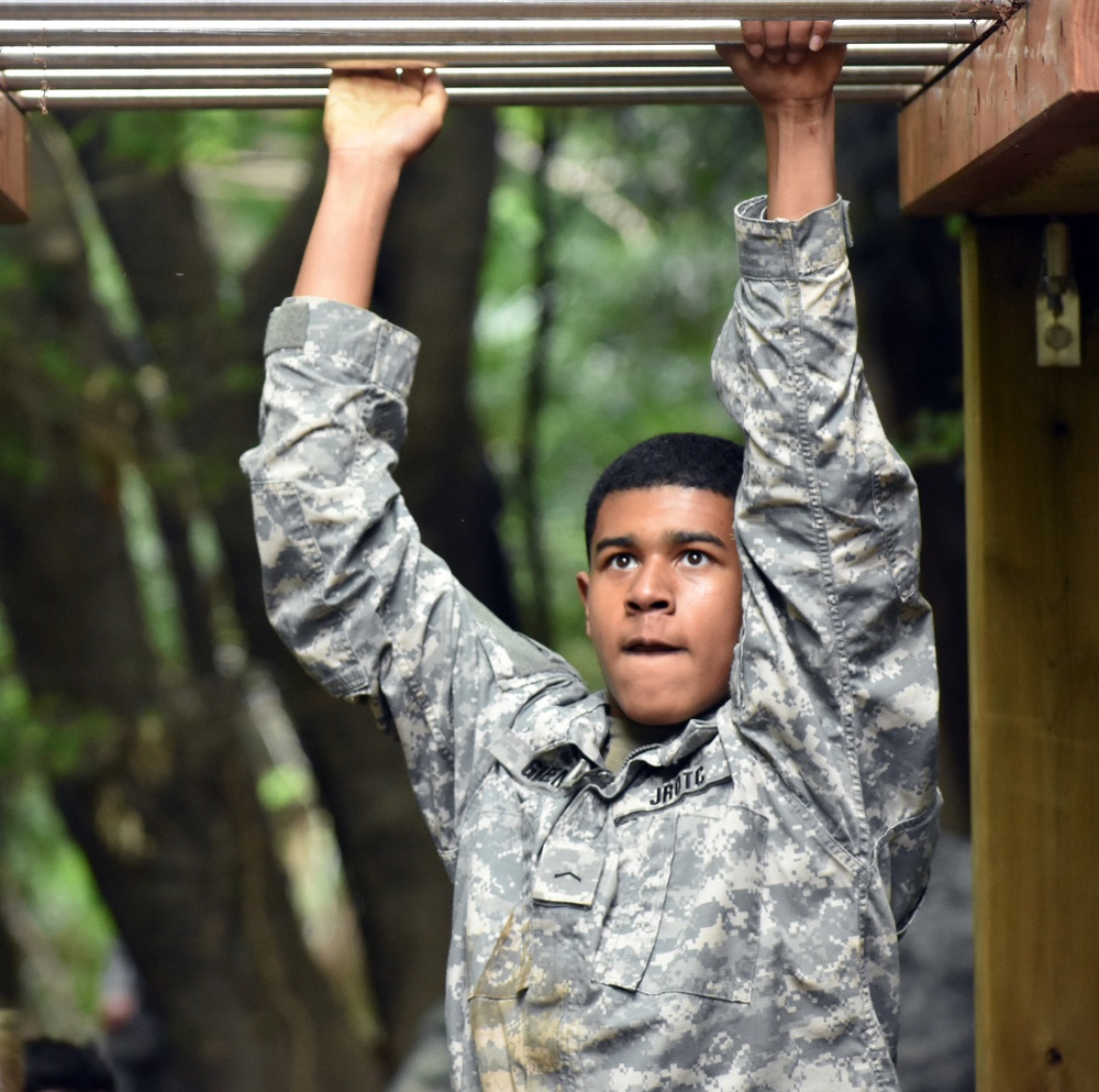 Zama Middle High School JROTC holds Cadet Leadership Challenge