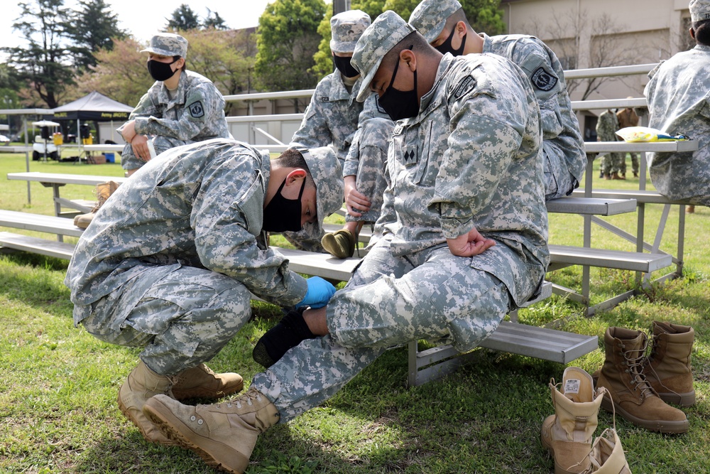 Zama Middle High School JROTC holds Cadet Leadership Challenge