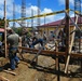 Balikatan 21: Barangay Baao Health Station construction