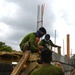 Balikatan 21: Barangay Baao Health Station construction