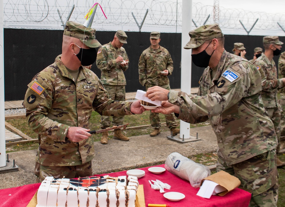 RC-E KFOR commander celebrates birthday